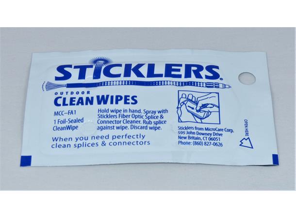 Sticklers outdoor CleanWipes Mills