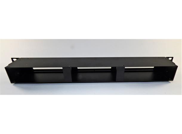 Telia 19" 1U hylle for 30mm LGX MPO kassetter