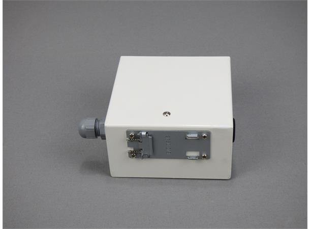 FDF med DIN-feste 12 xLC-Dplex /SC-Smplx Metall, adapterplate for FC/ST medfølger