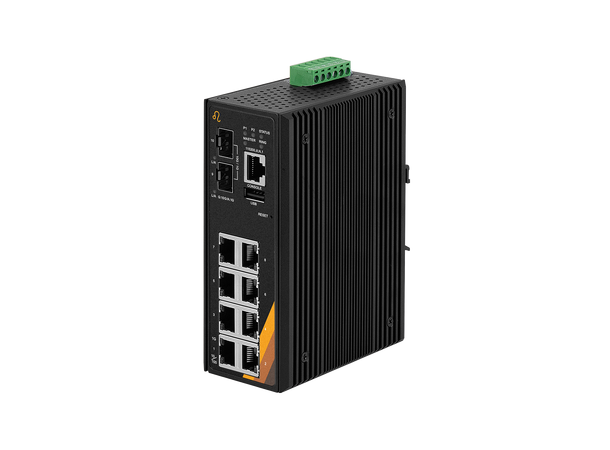 Leonton EG5-1002-10GSFP Switch 10-Port industriell Gb Managed 10G